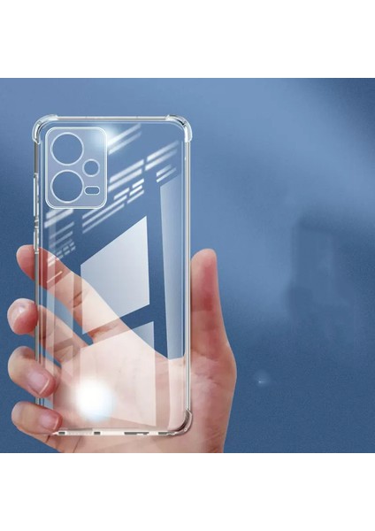 Poco X5 Pro Basit Şeffaf Anti -Düşme Cep Telefonu Kılıfları (Yurt Dışından)