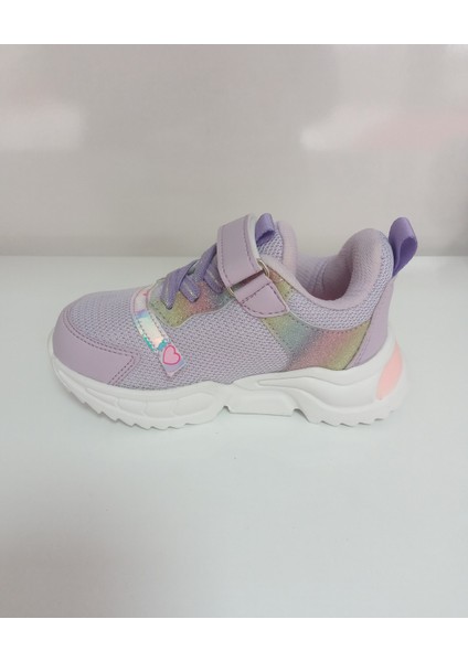 Elma Şekeri Kız Çocuk Işıklı Spor Ayakkabı modelleri