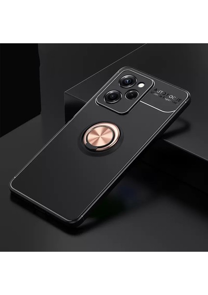 Poco X5 Pro 5g Manyetik Emme Yüzük Silika Jeli Cep Telefonu Kılıfları (Yurt Dışından)