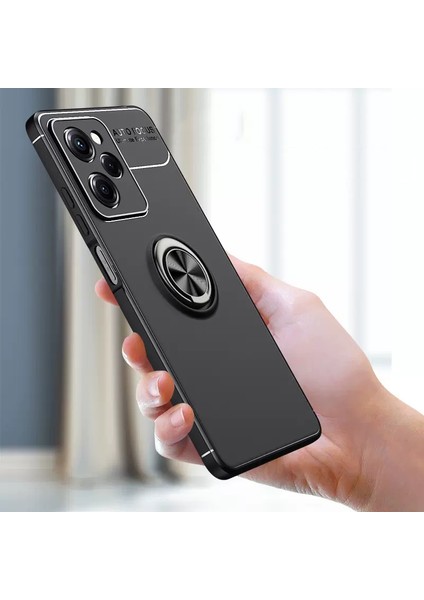 Poco X5 Pro 5g Manyetik Emme Yüzük Silika Jeli Cep Telefonu Kılıfları (Yurt Dışından)