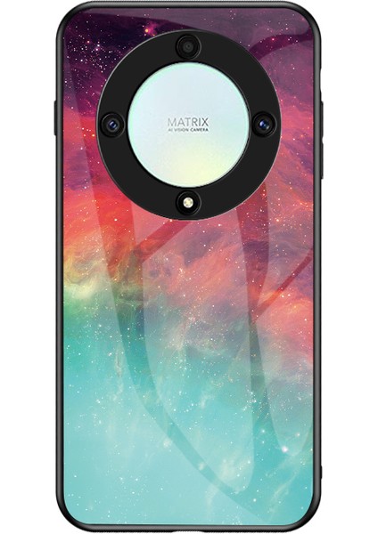 Honor X9A Yıldızlı Desen Havalı Cam Cep Telefonu Kılıfları (Yurt Dışından)