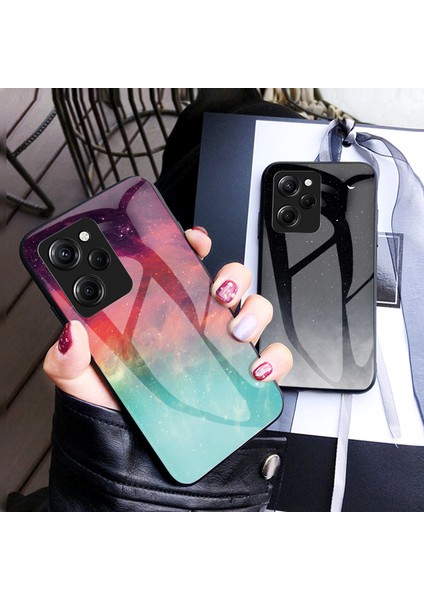 Poco X5 Pro 5g Yıldızlı Desen Havalı Cam Cep Telefonu Kılıfları (Yurt Dışından)