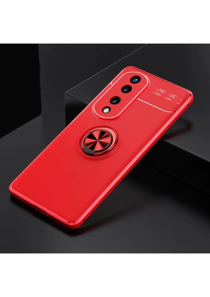 Honor 70 5g Manyetik Emme Yüzük Silika Jeli Cep Telefonu Kılıfları (Yurt Dışından)
