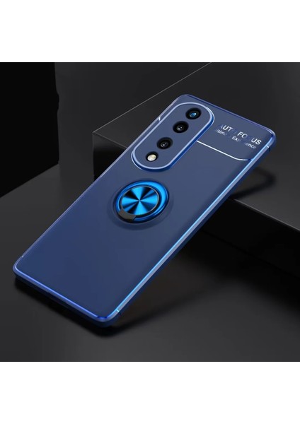 Honor 70 5g Manyetik Emme Yüzük Silika Jeli Cep Telefonu Kılıfları (Yurt Dışından)