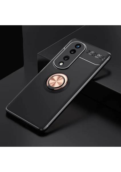 Honor 70 5g Manyetik Emme Yüzük Silika Jeli Cep Telefonu Kılıfları (Yurt Dışından)