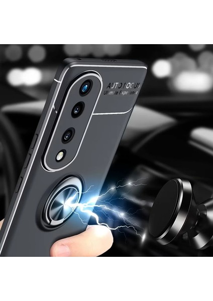 Honor 70 5g Manyetik Emme Yüzük Silika Jeli Cep Telefonu Kılıfları (Yurt Dışından) indirimleri