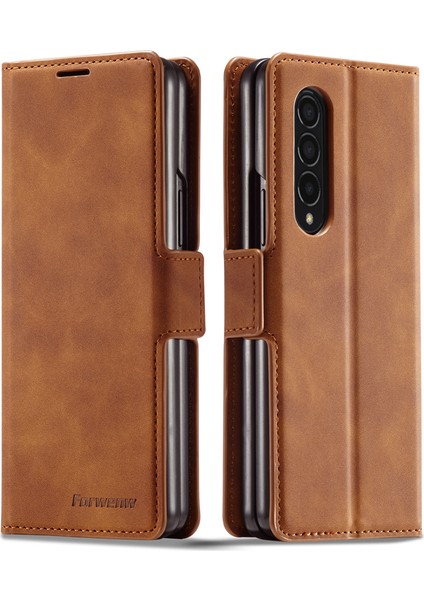 Samsung Galaxy Z Fold4 Cilt Hissi Yakın Kart Cep Telefonu Kılıfları (Yurt Dışından)