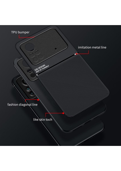 Poco X4 Pro 5g Manyetik Emme Cep Telefonu Kılıfları (Yurt Dışından)