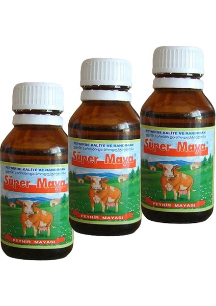 Peynir Mayası 100 gr 3'lü Paket