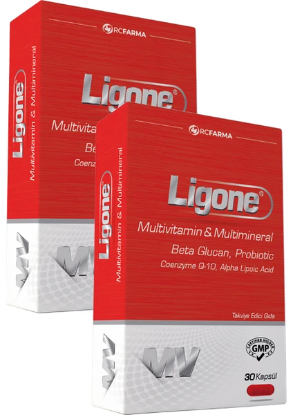 Ligone Beta Glucan  30 Kapsül 2x yeni ambalaj