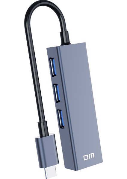 CHB002 Type-C To RJ45 100MBPS Ethernet ve USB Çoklayıcı Dönüştürücü