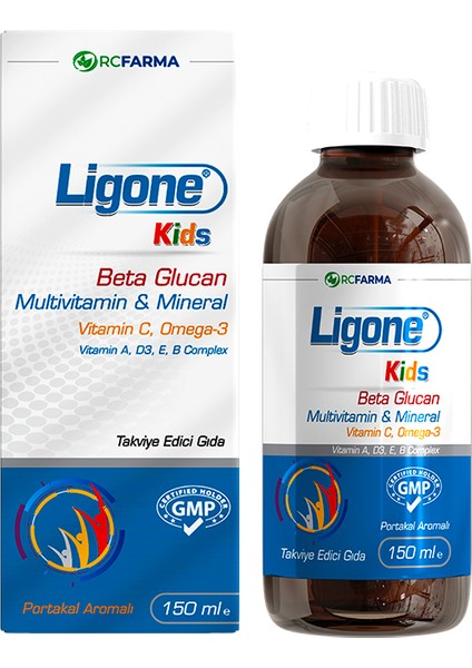 Ligone Kids Multivitamin Şurup 150 ml yeni ambalaj