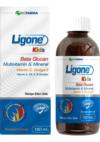 Ligone Kids Multivitamin Şurup 150 ml yeni ambalaj