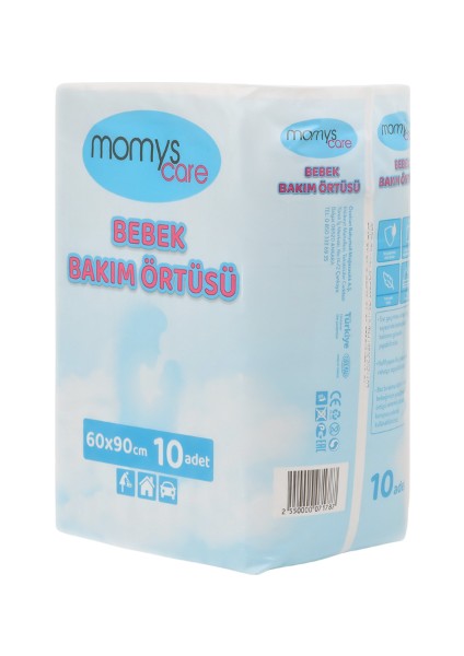 Momys Care Bebek Bakım Örtüsü 60*90 cm 10'lu