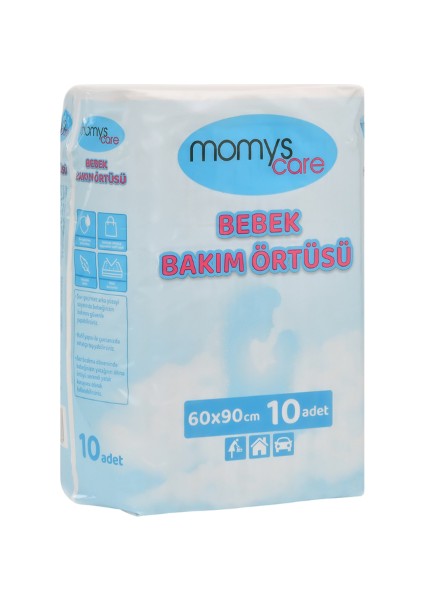 Momys Care Bebek Bakım Örtüsü 60*90 cm 10'lu