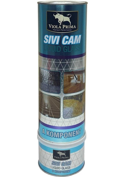 Liquid Glass Sıvı Cam 1,75 kg A - B Bileşen