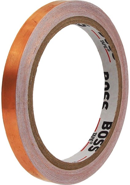 Boss Tape Bakır Bant Arkası Yapışkanlı En:10mm Boy:10mt