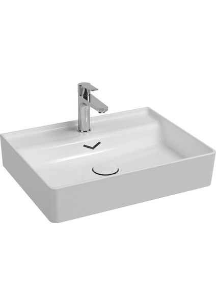 İtalyan Vea Tezgahüstü Lavabo 60 cm