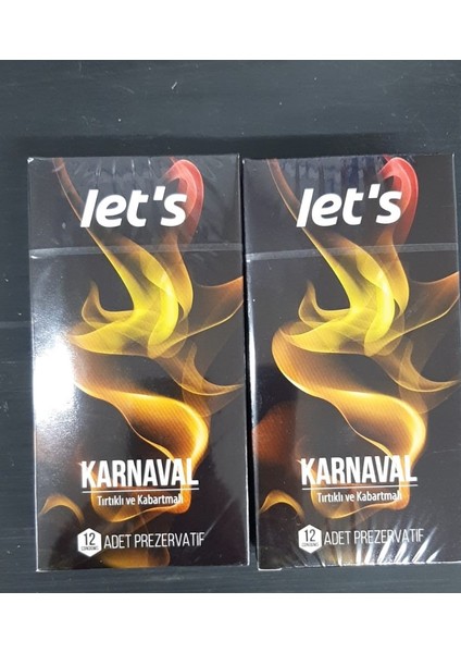 Prezervatif Lets Karnaval 2'li Paket