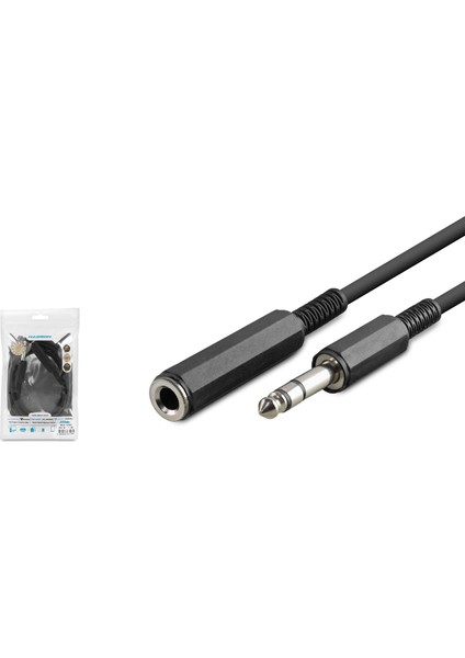 HDX1050 Enstruman Kablo Gitar DC6.35F To DC6.35M 1.5mt