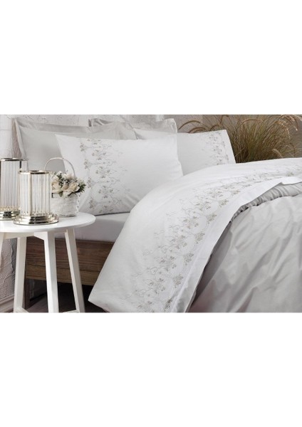 Nakışlı Boutique Daisy Çift Kişilik Nevresim Takımı