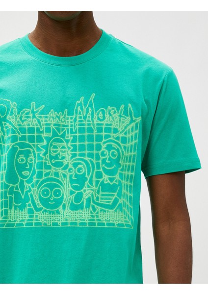 Rick and Morty Tişört Lisanslı Baskılı