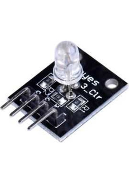 3 Renkli Rgb LED Modülü - 5 mm Rgb LED