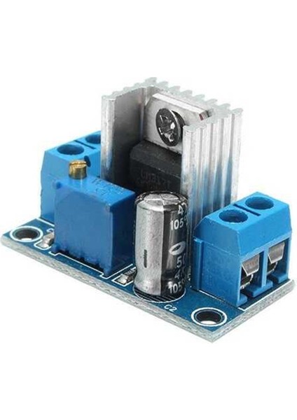 LM317 Dc-Dc Voltaj Düşürücü Regülatör Modülü