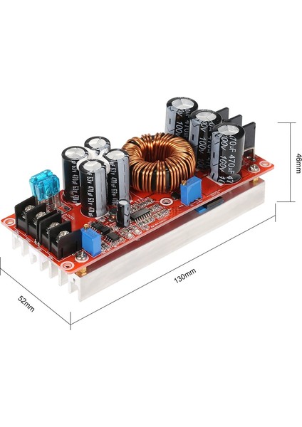 1200W 10-60V'DAN 12-83V'A 20A Dc-Dc Gerilim Yükseltici Modül