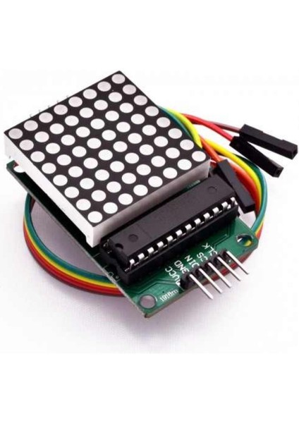 8x8 Kırmızı Dot Matrix Board