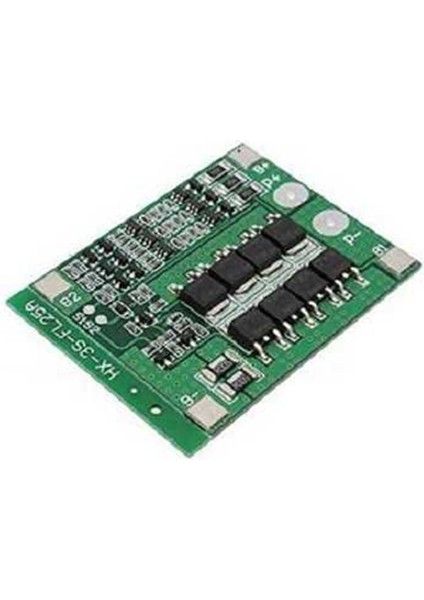 3s 12V 25A Bms 3 Pil 18650 Lityum Pil Şarj Koruma Devresi