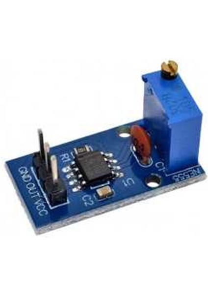 NE555 Ayarlanabilir Pulse Kare Dalga Osilatör Modülü