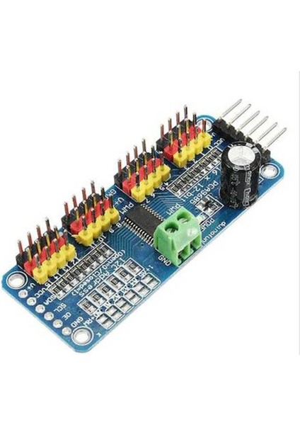 16 Kanallı Pwm Servo Sürücü Modülü
