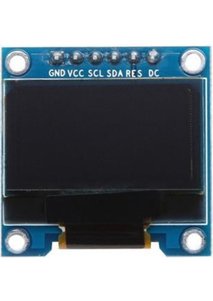 1.3" 6 Pinli Spı Iletişimli OLED LCD Modülü