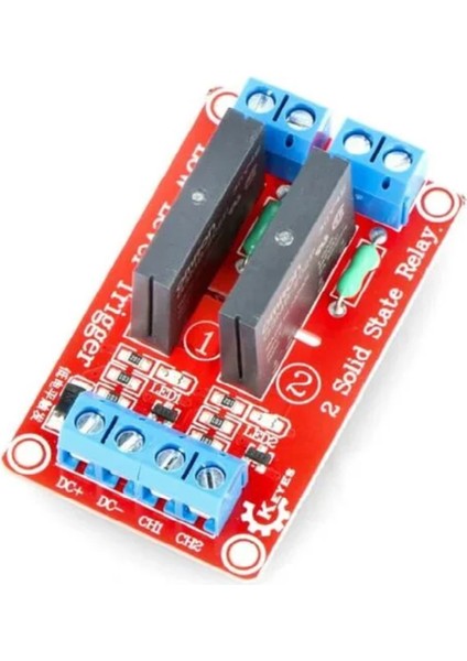 5V 2 Kanal Solid State Röle Modülü