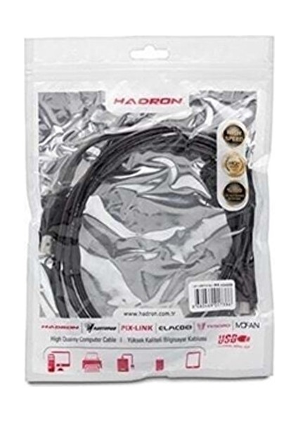 Hadron HDX7538(4065B) Kablo V3/5pın To USB 1.5mt fiyatları