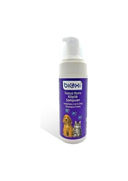 Susuz Kuru Köpük Şampuan 150 ml 5,07 Floz Köpük Pompalı