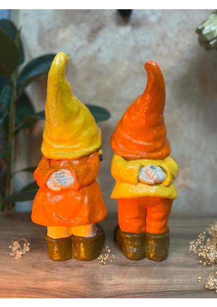 2'li Cüce Bahçe Heykeli Dekorasyon fırsatları