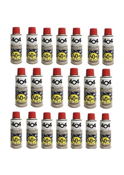 Koruyucu Yağlayıcı 400 ml 25'li