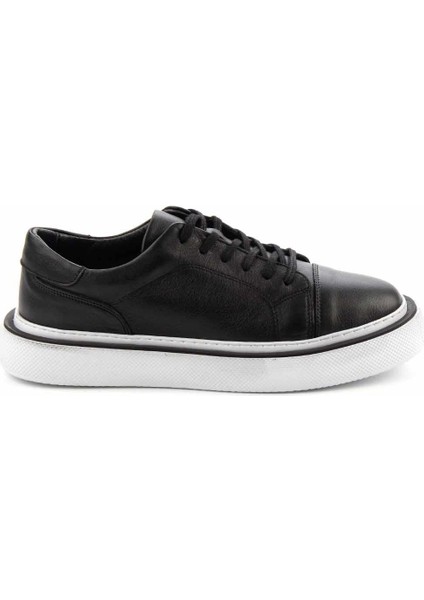 Siyah Leather Erkek Sneaker E01811220103