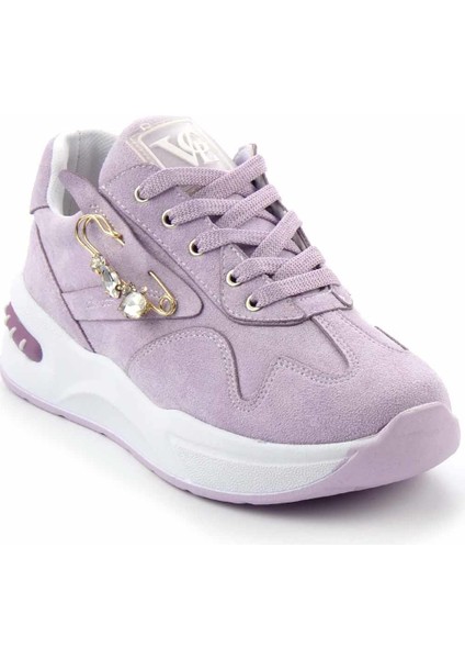 Lila Süet Kadın Sneaker K01970003302