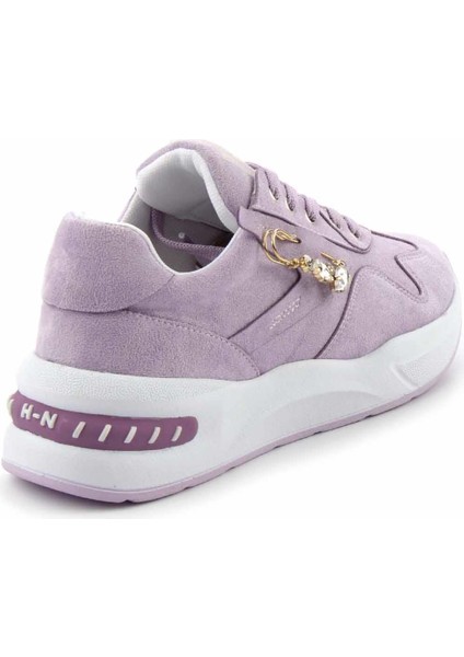 Lila Süet Kadın Sneaker K01970003302