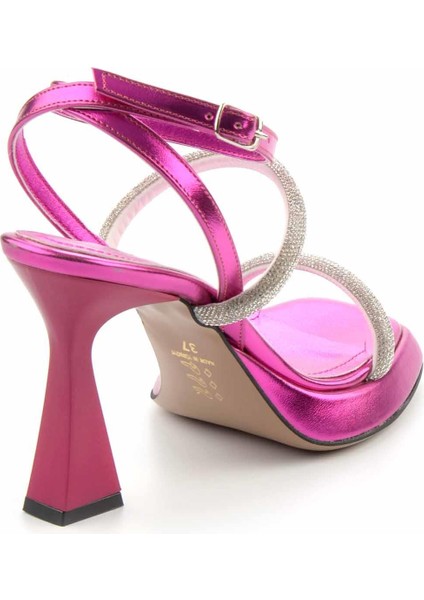 Metalik Fuşya Kadın Abiye Ayakkabı K05215400809 fırsatları