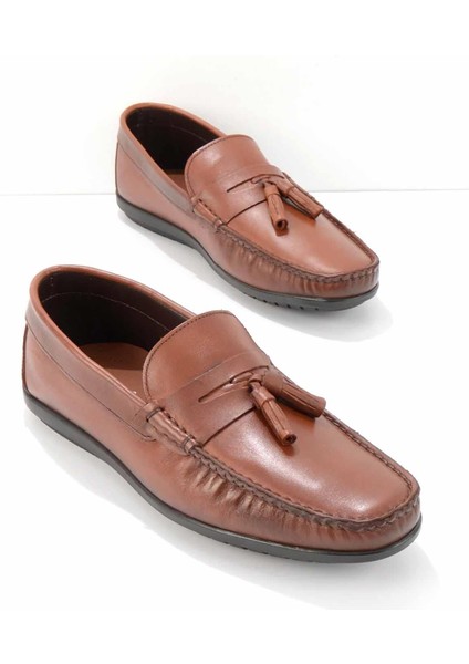 Taba Leather Erkek Loafer Ayakkabı E01728360103