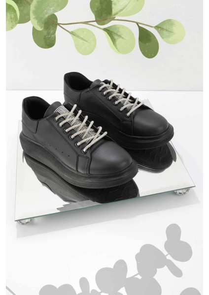Siyah Kadın Sneaker K01179085909