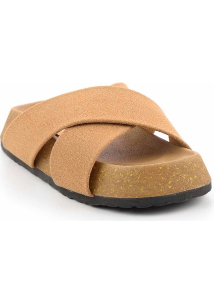 Vizon Nubuk Kadın Terlik K04576202401 fiyatları