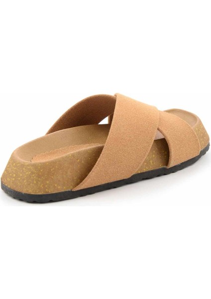 Vizon Nubuk Kadın Terlik K04576202401 modelleri