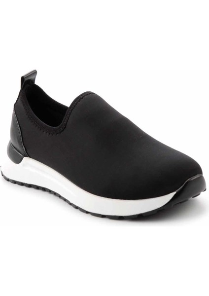 Siyah Streç Kadın Sneaker K01311326517 modelleri