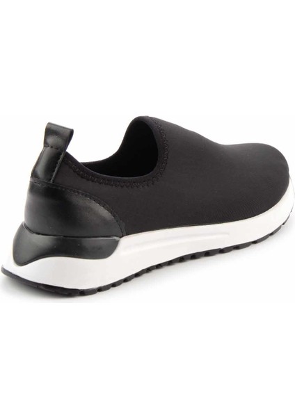 Siyah Streç Kadın Sneaker K01311326517 fırsatları