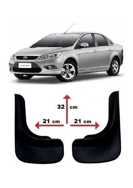 Günaks Ford Focus 2'li Set Oto Paçalık Çamurluk Tozluk